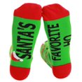 thumbnail image 2 of Just Love Womens Novelty Socks 6986-10713-OS (Santa's Favorite), 2 of 2