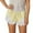 Yellow_#1, variant on UJNDER Women's Fashion Casual Shorts Lace Trim Design High Waist Wide Leg Autumn Soft Stretch Pants Beige_#1 S