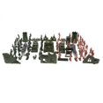 thumbnail image 1 of kusrkot 97pcs WWII Armée Playset - 60 Pièces 5cm Soldats Figures (en 2 Couleurs), 1 Réservoir,, 1 of 9