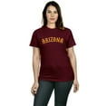 thumbnail image 4 of Daxton Vintage Western Arch Letters USA Cities Premium Short  Sleeves Tshits, Arizona - BlkRed, BdyGld, WhtRed, 2XL, 4 of 7