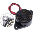 Two piezoelectric buzzers, 12V electronic alarm 100dB piezoelectric