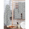thumbnail image 2 of Light Blue Floral Kitchen Dish Towels for Drying Dishes Set of 2, Rustic Vintage Flowers Botanical Spring Waffle Weave Microfiber Hand Tea Bathroom Towels Quick Dry & Absorbent Towel 15.7x23.6, 2 of 7
