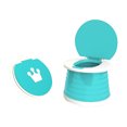 thumbnail image 1 of Asiento de inodoro plegable portátil para bebé, asiento de entrenamiento para ir al baño para viajar, 1 of 8