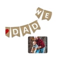 thumbnail image 3 of Bandera decorativa para fiesta del Día del Padre, Bandera de cola de golondrina, We Mum Dad, 3 of 4