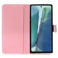 thumbnail image 4 of Allytech Wallet Case for Samsung Galaxy Note 20, 3D Pattern Design PU Leather Folding Stand Protection Cards Holder Anti-scratch TPU Bumper Flip Cover for Galaxy Note 20, Pink Butterfly, 4 of 10