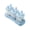 Blue, variant on mdesiwst 6Pcs Ice Cream Mold Plastic Popsicle Maker for Homemade Fruit Ice Cream Yogurt Popsicles Chocolate Pudding Molds for Children