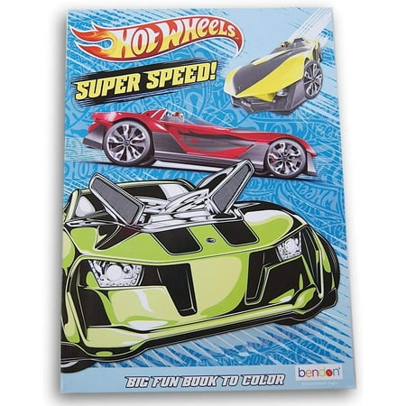 Hot Wheels Go for it Jumbo Color and Activity Book