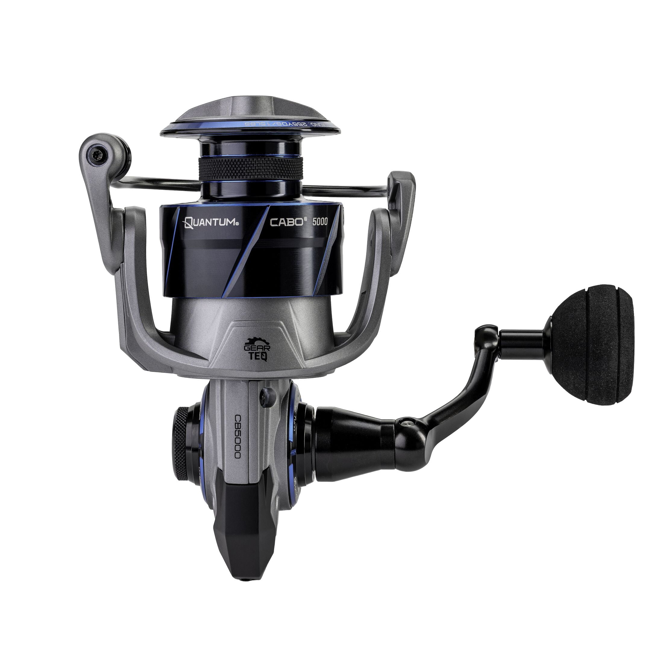Quantum Cabo Spinning Fishing Reel, Size 5000, 5.6:1 Gear Ratio, 6+1 Bearings