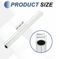 thumbnail image 2 of Uxcell 6063 Aluminum Tubing Round Tube 1.1"(28mm) OD x 0.87"(22mm) ID 18"(457.2mm) Length Metal Straight Pipe for Industrial, DIY Craft, Furniture, Decoration, Silver, 2 of 7