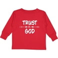 thumbnail image 3 of Inktastic Trust in God Boys or Girls Long Sleeve Toddler T-Shirt, 3 of 5
