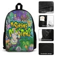 thumbnail image 3 of My Singing Monsters 3Pcs Backpacks Sets Book Bag with Lunch Bag And Pencil Case, 3 of 6