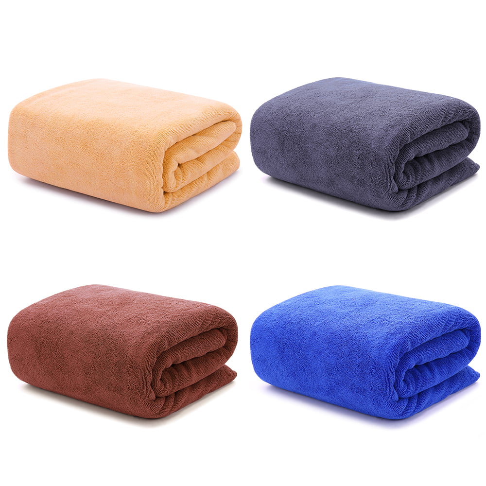 ANMINY Large Microfiber Bath Towels Soft Absorbent Towel for Gym