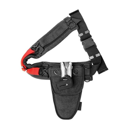 Digital Camera Belt Clip - Camera Holster Belt Strap System with Quick Release PlateQuick Release Camera Belt Clip Holster With A Heavy Duty Belt Strap