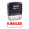 thumbnail image 2 of Printtoo Stamp E-MAILED Self Inking Rubber Stamp Office Stationary-Red, 2 of 2