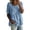 Blue, variant on Women'S T Shirts Solid Color Crew Neck Short Sleeve Wrinkle-Resistant Pull-On Black 2026
