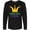 AB-Black, variant on Inktastic Mardi Gras King Celebration Party Long Sleeve T-Shirt