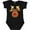 AB-Black, variant on Inktastic Rudolph the Red Nose Reindeer Boys or Girls Baby Bodysuit