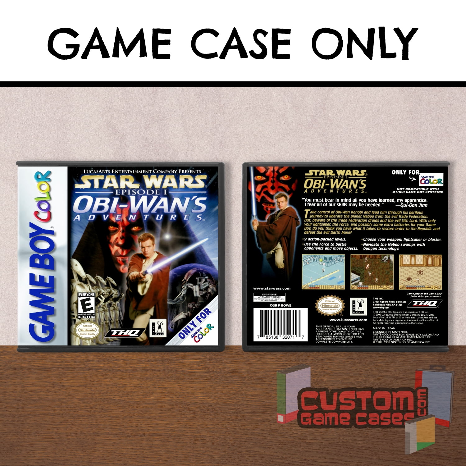 Star Wars Episode I: Obi-Wan's Adventures - (GBC) Game Boy Color - Game ...