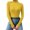 C-Yellow264, variant on DHFJKG Women Ruffles Knit Ribbed Sweater Base Top Casual Turtleneck Slim Fit Long Sleeve Layering Pullover Autumn Winter Cozy Jumper Tops