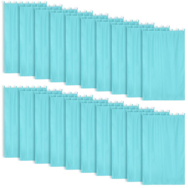 LAGarden 54"x96" Outdoor Curtain Tab Top Drape UV30+ Garden Pergola Yard Lawn Courtyard Lanai Patio Corridor 20 Pack LAGarden Modern