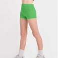 thumbnail image 4 of YOUYEDIAN Girls Athletic Shorts Kids High Waist Biker Dance Gymnastics Shorts Comfy Yoga Active Workout Volleyball Shorts (Green, 11-12 Years), 4 of 6