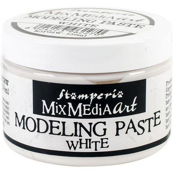 Stamperia International K3P38W White Modeling Paste