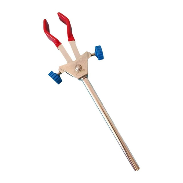 Soporte Para Equipo De Laboratorio Con Abrazadera De Laboratorio De 2 Puntas Versátil Para Clip De Laboratorio