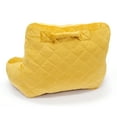 thumbnail image 5 of Home Soft Things DO-IT-YOURSELF Velvet Quilted Bedrest Pillow - Lemon Curry 1- 20" x 18" x 17", 5 of 12