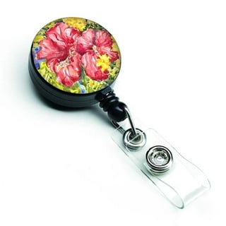 Flower Badge Reel