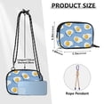 thumbnail image 4 of FORMRS Mini Crossbody Bag for Women Adjustable Shoulder Rope Travel Casual Phone Purse, Playful Fried Eggs, 4 of 7