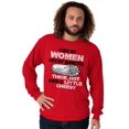 thumbnail image 4 of Thicc Hot Burrito Funny Taco Tuesday Men's Long Sleeve Tee T Shirt Brisco Brands M, 4 of 6