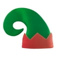 thumbnail image 2 of Army Green Striped Elf Beanie Hat for Adults One Size - Christmas Hats Adults and Funny Christmas Hats for Holiday Parties and Indoor Decor, 2 of 3