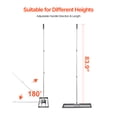 thumbnail image 4 of VEVOR 10x30in Lawn Leveling Rake Heavy Duty 83.9in Adjustable Handle for Yard & Garden, 4 of 9