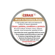 CERAX Wood and Furniture Balm - Cleans, Polishes, and Protects all Wood and Antiques