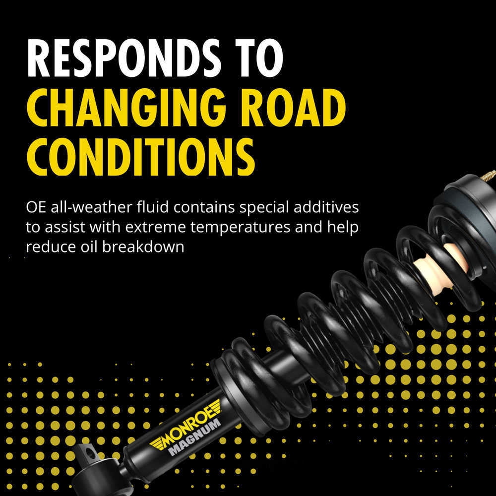 Monroe Shocks & Struts 353044 Magnum Loaded Assembly Suspension Strut and Coil Spring Assembly