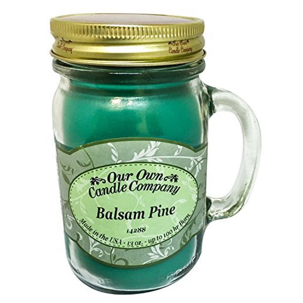 Balsam Pine 13 oz Mason Jar Candle (Our Own Candle Company Brand