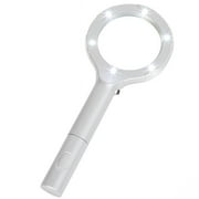 Stalwart 6 LED 4x Handheld Magnifying Glass