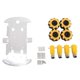 thumbnail image 3 of Smart Robot Car Kit Four-Wheel Smart Mecanum Wheel Single-Layer Aluminum Alloy Car Chassis DIY Assem, 3 of 5