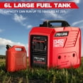 thumbnail image 4 of Generador inversor POXURIO 3450W Dual Fuel 6L 8.3h 120V, 4 of 9