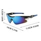 thumbnail image 3 of Gafas de sol para ciclismo para hombres y mujeres | Gafas deportivas para bicicletas al aire libre y cortavientos • Gafas de sol con protección UV • Armazón ligero y duradero • Lente antirreflejo, 3 of 3