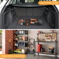 thumbnail image 3 of Yacona 3-in-1 Folding Hand Truck, Foldable Dolly Cart with Wheels Heavy Duty, Convertible Hand Cart for Moving with Retractable Handle, Orange, 3 of 7