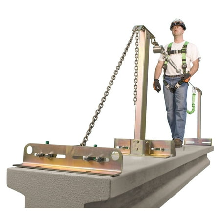 Honeywell Miller SkyGrip Temporary Horizontal Lifeline Systems, Steel, Four Workers