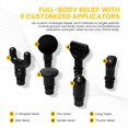 thumbnail image 3 of MotionGrey Personal Massage Gun Vibration Deep Tissue Percussion Massager Handheld 20 Adjustable Speeds Massager Pain Relief, 3 of 7