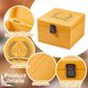 thumbnail image 4 of Caja de madera con tapa para guardar recuerdos de primera comunión, ideal para aniversarios, joyas, regalos, etc., 4 of 9