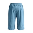 thumbnail image 5 of Dresfit Corduroy Shorts for Men Long Baggy Shorts Summer 2026 Drawstring Multi Pockets Casual Bermuda Shorts Loose Stretch Relaxed Fit Holiday Short Pants XL, 5 of 5