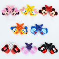 thumbnail image 4 of Tocado de dibujos animados de Disney para niña, horquillas coloridas de Mickey, Minnie, Pato Donald, accesorios para el cabello, 4 of 5