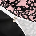 thumbnail image 4 of jejeloiu Pink Cow Print Duvet Cover Set Kids,Girly Animal Pattern Bedding Full For Girls,Reversible,3pcs(No Comforter), 4 of 6