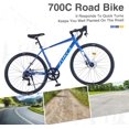 thumbnail image 3 of Ambifirner 700c Lightweight Road Bike with 7-Speed Shimano Gearing, City Commuting Road Soft Ride, Ideal Gift for Men and Women, 3 of 7