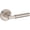 Satin Nickel, variant on Baldwin PVRIDSRR260 Riddling Privacy Door Lever Set - Chrome