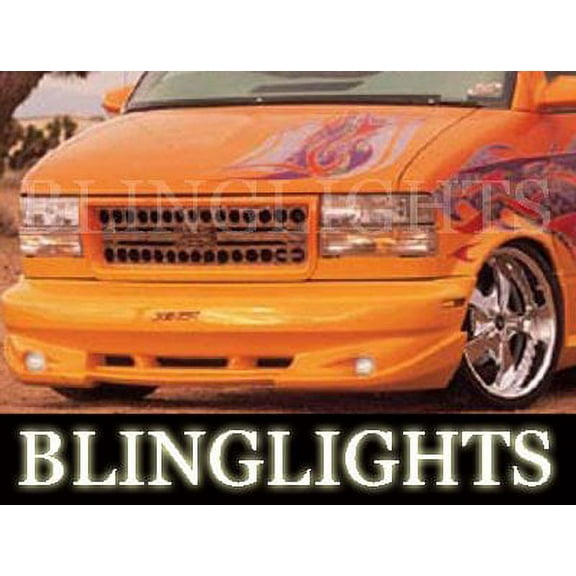 For The BlingLights Brand LED Halo Fog Lights for Chevrolet Astro Xenon Body Kit